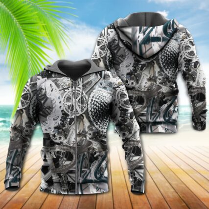 Bike When In Doubt Pedal It Out Vintage - Hoodie - Owl Ohh - Owl Ohh