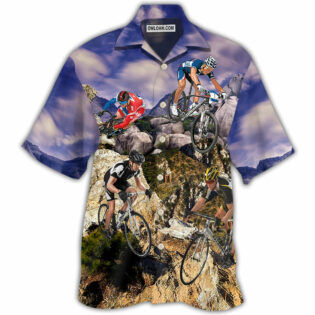 Bike Mountain So Cool - Hawaiian Shirt - Owl Ohh - Owl Ohh