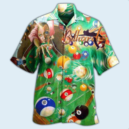 Billiard It Worked In My Head - Hawaiian Shirt - Owl Ohh - Owl Ohh