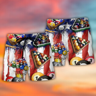 Billiard Independence Day - Beach Short - Owl Ohh - Owl Ohh