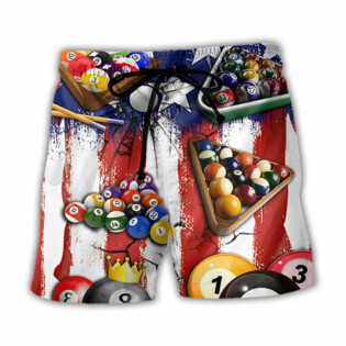 Billiard Independence Day - Beach Short - Owl Ohh - Owl Ohh