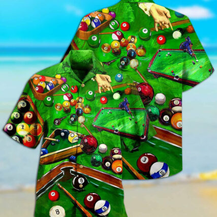Billiard Is My Life My Love Green - Hawaiian Shirt - Owl Ohh - Owl Ohh