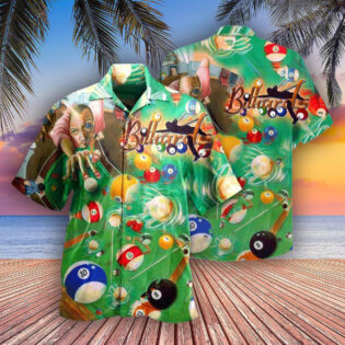 Billiard It Worked In My Head - Hawaiian Shirt - Owl Ohh - Owl Ohh