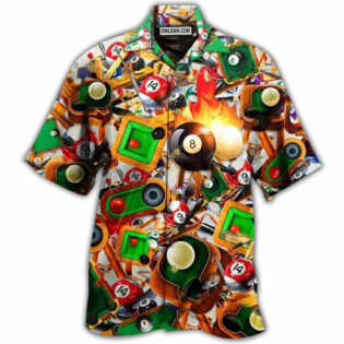 Billiard Make Your Own Luck - Hawaiian Shirt - Owl Ohh - Owl Ohh