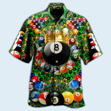 Billiard Warning Pool On Duty - Hawaiian Shirt - Owl Ohh - Owl Ohh