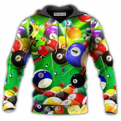 Billiard Where's The Cue Ball - Hoodie - Owl Ohh - Owl Ohh