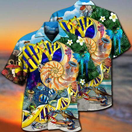 Biology Is My Jam And I Love It - Hawaiian Shirt - Owl Ohh - Owl Ohh
