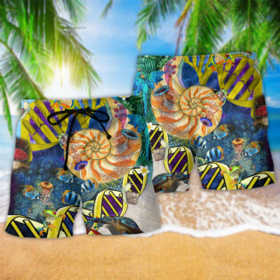 Biology Is My Jam Tropical Summer - Beach Short - Owl Ohh - Owl Ohh