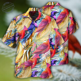 Cardinal Tropical Life Basic - Hawaiian Shirt - Owl Ohh - Owl Ohh
