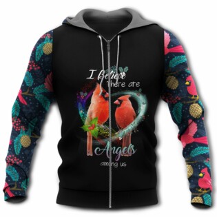 Bird Angels Among Us I Believe - Hoodie - Owl Ohh - Owl Ohh