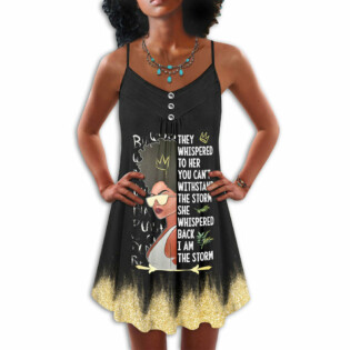 Black Women I Am The Storm - Summer Dress - Owl Ohh - Owl Ohh