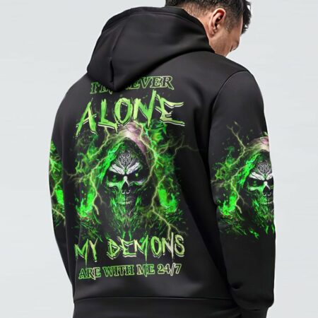 I'M NEVER ALONE MY DEMONS ARE WITH ME 24/7 ALL OVER PRINT - YHHN2802231