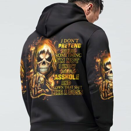 I DON'T PRETEND TO BE SOMETHING I'M NOT ALL OVER PRINT - YHHN2303233