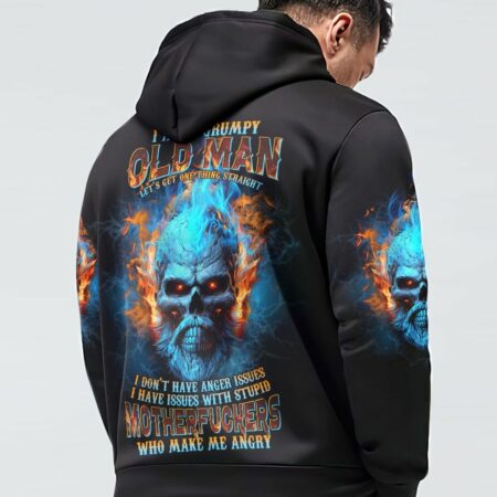 I AM A GRUMPY OLD MAN FIRE SKULL ALL OVER PRINT - TLTR0404233