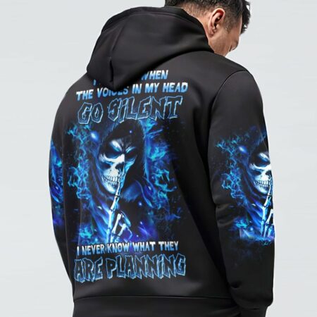 I HATE IT WHEN THE VOICES IN MY HEAD GO SILENT ALL OVER PRINT - YHHN2203231