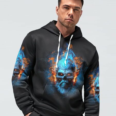 I AM A GRUMPY OLD MAN FIRE SKULL ALL OVER PRINT - TLTR0404233