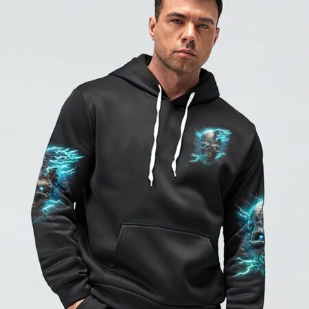 I DON'T HAVE A BAD TEMPER THUNDER SKULL ALL OVER PRINT - TLTW0404235