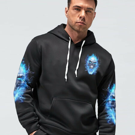 DON'T TRY TO FIGURE ME OUT FIRE SKULL ALL OVER PRINT - YHNT0704234