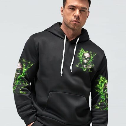 DON'T LIKE MY ATTITUDE MAD SKULL ALL OVER PRINT - TLTM0303231