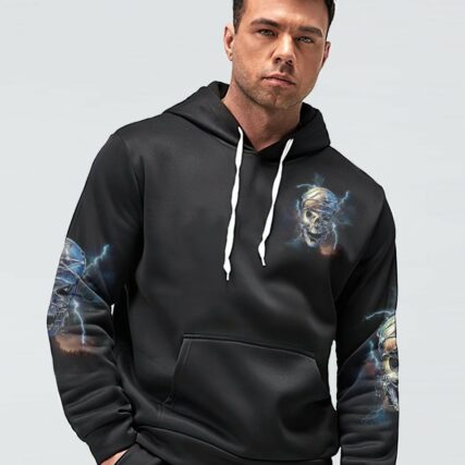 HELL'S COMING WITH ME SKULL ALL OVER PRINT - TLTW1502233