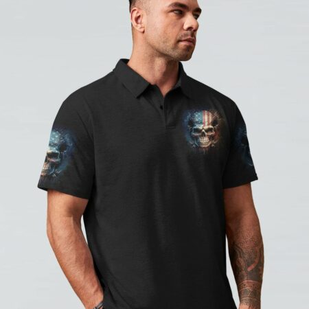 I'M NOT AN ANGRY PERSON SKULL ALL OVER PRINT - TLTW0802231