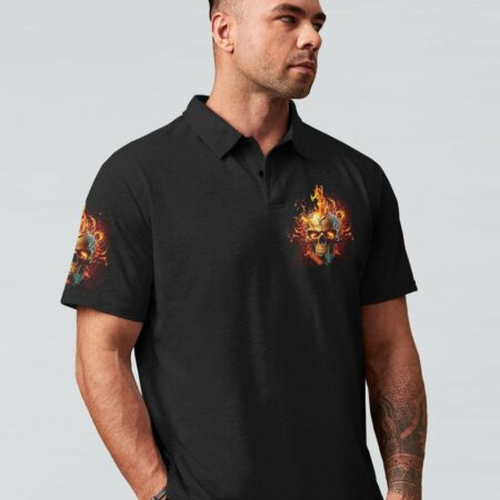 I AM WHO I AM FIRE SKULL ALL OVER PRINT - TLNZ1302232