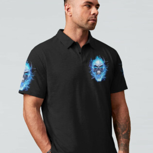 DON'T TRY TO FIGURE ME OUT FIRE SKULL ALL OVER PRINT - YHNT0704234