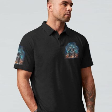 IT'S CALLED A THRONE FIRE SKULL ALL OVER PRINT - TLNZ0404234