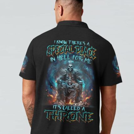 IT'S CALLED A THRONE FIRE SKULL ALL OVER PRINT - TLNZ0404234