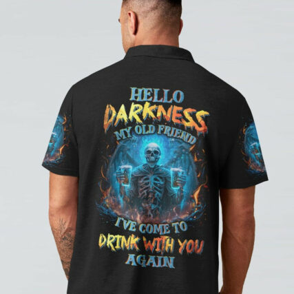 DRINK WITH YOU AGAIN REAPER BLUE FIRE ALL OVER PRINT - TLNZ2004231