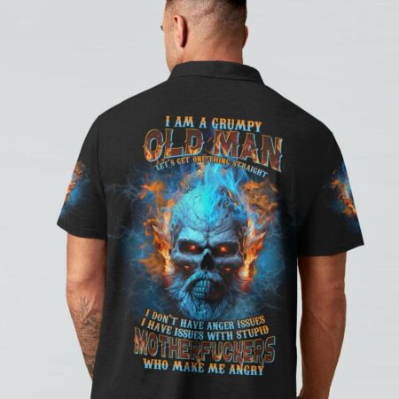 I AM A GRUMPY OLD MAN FIRE SKULL ALL OVER PRINT - TLTR0404233