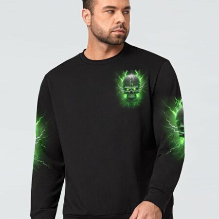 I AM THE STORM GRUMPY OLD MAN THUNDER SKULL ALL OVER PRINT - TLNZ0404233