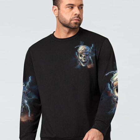 HELL'S COMING WITH ME SKULL ALL OVER PRINT - TLTW1502233