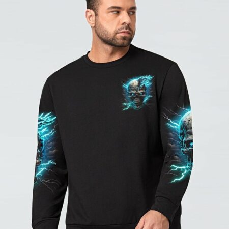 I DON'T HAVE A BAD TEMPER THUNDER SKULL ALL OVER PRINT - TLTW0404235
