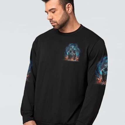 IT'S CALLED A THRONE FIRE SKULL ALL OVER PRINT - TLNZ0404234
