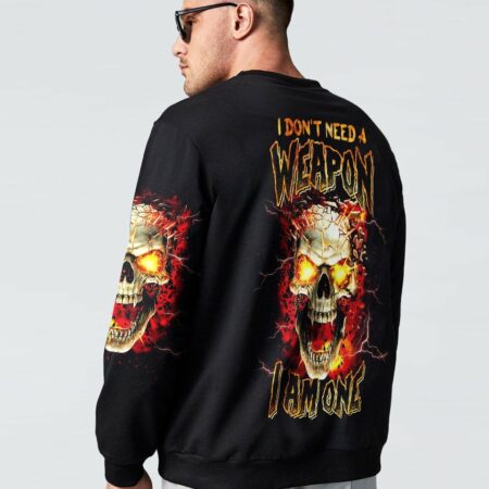 I DON'T NEED A WEAPON I AM ONE ALL OVER PRINT - YHNT0304232