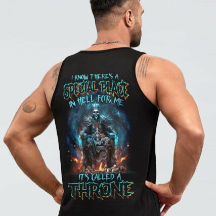 IT'S CALLED A THRONE FIRE SKULL ALL OVER PRINT - TLNZ0404234
