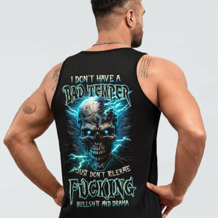 I DON'T HAVE A BAD TEMPER THUNDER SKULL ALL OVER PRINT - TLTW0404235