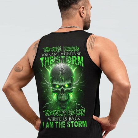 I AM THE STORM GRUMPY OLD MAN THUNDER SKULL ALL OVER PRINT - TLNZ0404233