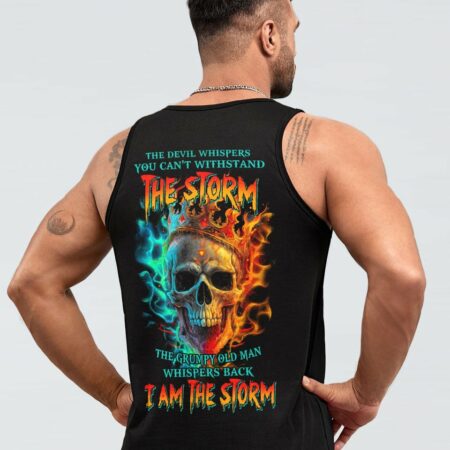 I AM THE STORM SKULL OLD MAN KING ALL OVER PRINT - TLTM0303232