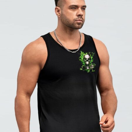 DON'T LIKE MY ATTITUDE MAD SKULL ALL OVER PRINT - TLTM0303231
