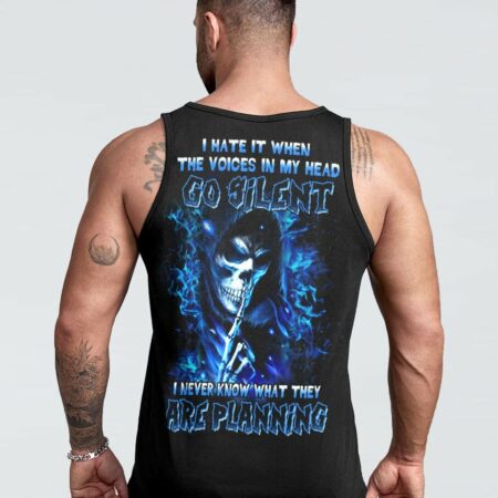 I HATE IT WHEN THE VOICES IN MY HEAD GO SILENT ALL OVER PRINT - YHHN2203231