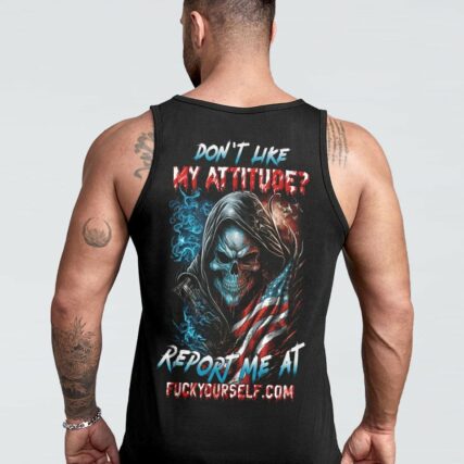 DON'T LIKE MY ATTITUDE REAPER FLAG ALL OVER PRINT - TLTW0903232