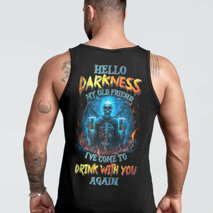 DRINK WITH YOU AGAIN REAPER BLUE FIRE ALL OVER PRINT - TLNZ2004231
