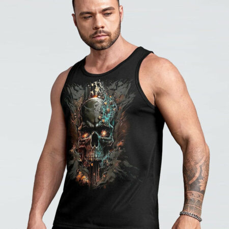 MOST DAYS I DON'T GIVE A F SKULL ALL OVER PRINT - TLTR1704232
