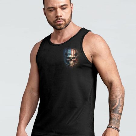 I'M NOT AN ANGRY PERSON SKULL ALL OVER PRINT - TLTW0802231