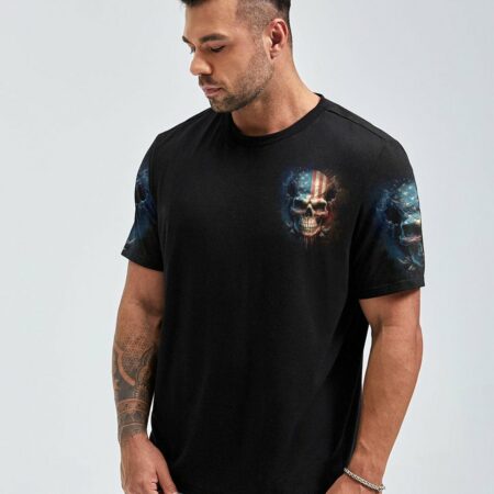 I'M NOT AN ANGRY PERSON SKULL ALL OVER PRINT - TLTW0802231
