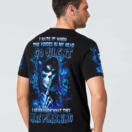 I HATE IT WHEN THE VOICES IN MY HEAD GO SILENT ALL OVER PRINT - YHHN2203231