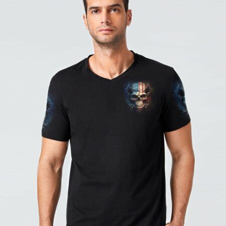 I'M NOT AN ANGRY PERSON SKULL ALL OVER PRINT - TLTW0802231