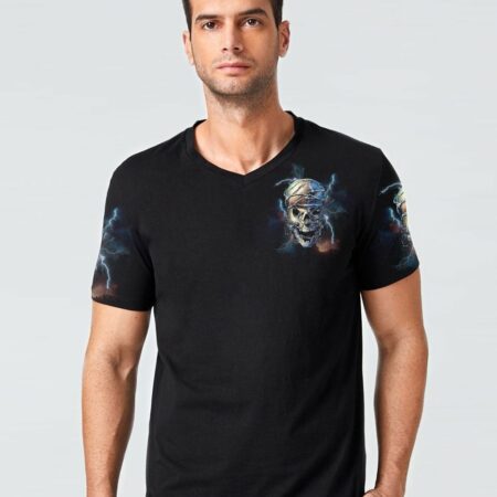 HELL'S COMING WITH ME SKULL ALL OVER PRINT - TLTW1502233